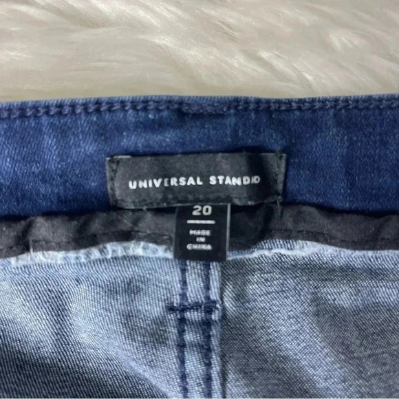 Universal Standards Mid Rise Denim Skinny Jeans Size 20 plus size - Picture 5 of 9
